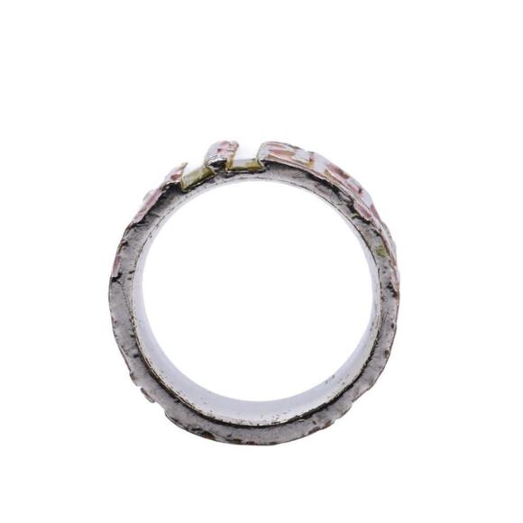 701. Christian Dior Trotter Pink Ring - Picture 3 of 3
